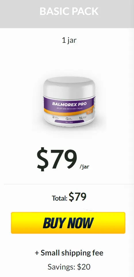 Balmorex Pro buy 1 jar
