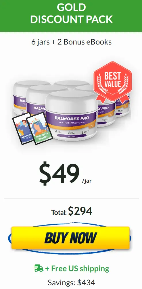 Balmorex Pro buy 6 jar